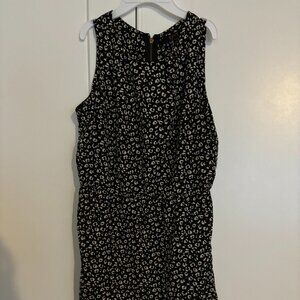 Ovi Sleeveless Cheetah Print Dress
